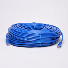 125 ft. Blue High Quality Cat6 550MHz UTP RJ45 Ethernet Bare Copper Network Cable