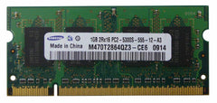 1GB DDR2 PC2-5300 (667Mhz) SODIMM Memory - Samsung - M470T2864QZ3-CE6 - USED - PULLED