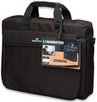 Manhattan London Laptop Briefcase - 15.4in, Laptop Cases & Bags, Manhattan - TiGuyCo Plus