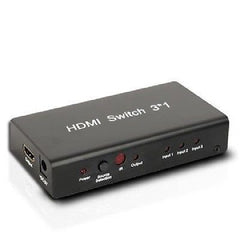 3X1 HDMI Switch 3 input 1 output w-3D Support, Built-In Equalizer & Remote