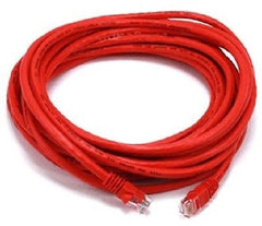 25 ft. Red High Quality Cat6 550MHz UTP RJ45 Ethernet Bare Copper Network Cabl
