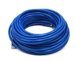 50 ft. Blue High Quality Cat 6 550MHz UTP RJ45 Ethernet Bare Copper Network Cable