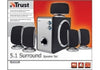 Trust SoundForce 5.1 Multimedia Speaker Set SP-6250Z, Computer Speakers, Trust - TiGuyCo Plus