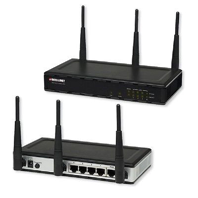 Intellinet Wireless 802.11n Broadband Router 300 Mbps Wireless 802.11n  Draft 2.0