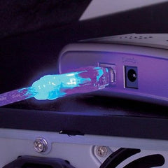 BlueDiamond BLUE LED USB 2.0 AB Cable - 10ft