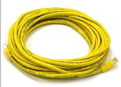 25 ft. Yellow High Quality Cat6 550MHz UTP RJ45 Ethernet Bare Copper Network Cab