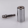 1/4"-3/4" (7-19mm) Universal Steel Socket Wrench with Power Drill Adapter - Chrome, Testers & Tools, TGCP - TiGuyCo Plus