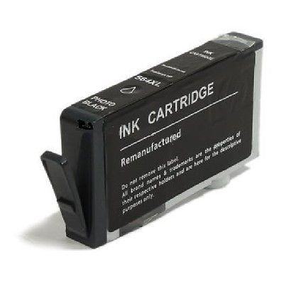 Compatible with HP 564XL (CB322WN) Reman. Photo Black Ink Cart. H. Y. With Chip, Ink Cartridges, n/a - TiGuyCo Plus
