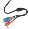 !     A     !    Xbox Component RCA Audio Video Cable - Black - 1st Generation Console, Cables & Adapters, Unbranded/Generic - TiGuyCo Plus