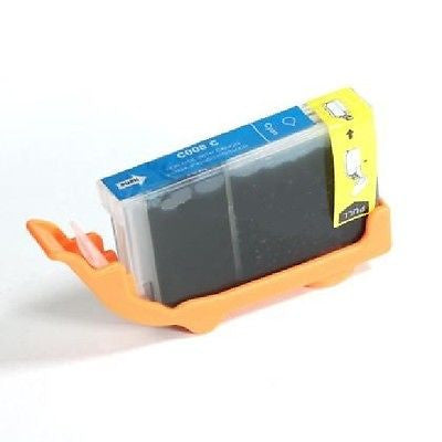 Compatible with Canon CLI-8C New Compatible Cyan Ink Cartridge (W/Chip), Ink Cartridges, n/a - TiGuyCo Plus
