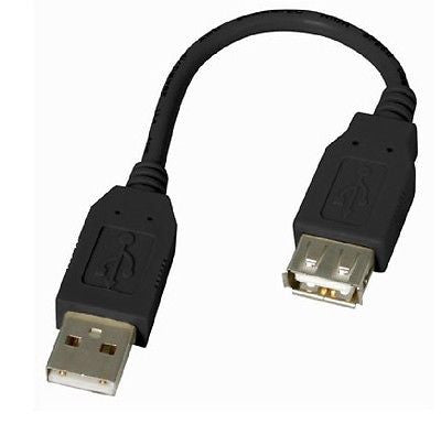 StarTech 6in USB 2.0 Extension Adapter Cable A to A - M/F, USB Cables, Hubs & Adapters, StarTech - TiGuyCo Plus