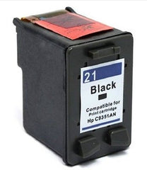 Compatible with HP 21 Rem. Black Ink Cartridge (C9351AN)