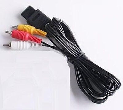 6 ft. NINTENDO 64 N64 Gamecube - RCA AV Cable, Cables & Adapters, TGCP - TiGuyCo Plus