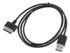 !     A     !    USB 3.0 Sync Data-Charger Cable for ASUS Eee Pad Transformer TF101, TF201 - Black, Chargers & Sync Cables, TGCP - TiGuyCo Plus