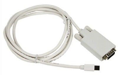 6 ft. Mini Displayport to VGA (Male) Adapter Cable for Apple MacBook, Monitor/AV Cables & Adapters, n/a - TiGuyCo Plus