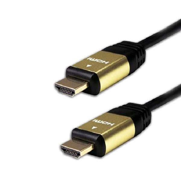 6 ft. TechCraft HDMI v1.4 High-Speed Platinum Cable with Ethernet - 28 AWG - Gold Connecting Ends, Audio/Video Cables, TechCraft - TiGuyCo Plus