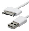 6 ft. MFI Certified SlimFit 30-pin Charge and Sync Cable for iPad, iPhone, and iPod - White, Chargers & Sync Cables, TiGuyCo Plus - TiGuyCo Plus