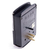 BlueDiamond Defend Space Saver + Charge, 540J, 3 Outlets, 4 Ultra Quick-Charge USB Ports - Black - 36481, Surge Protectors, Power Strips, BlueDiamond - TiGuyCo Plus