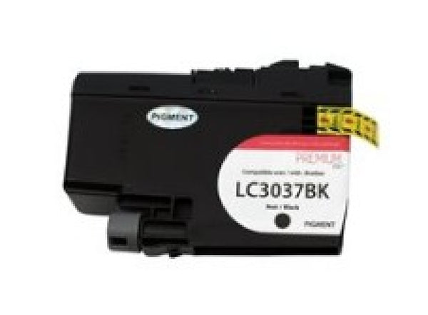 Compatible avec la cartouche d'encre noire premium compatible Brother LC3037XXL