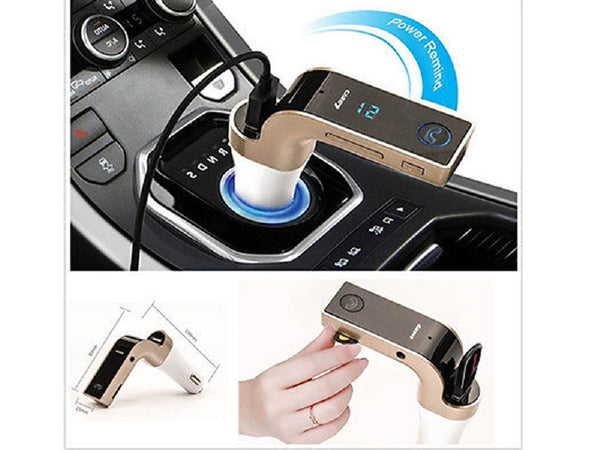 Trasmettitore Bluetooth Auto FM Con Doppia USB E Luci LED - Adattatore Per Radio, Supporta TF Card E USB - Foto 9