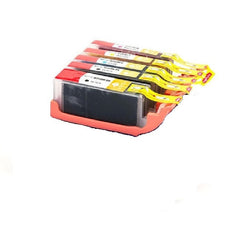 Compatible with Canon PGI-250XL and BK-CLI-251XL-BK-C-M-Y New Compatible Ink Cartridges Combo Pack with Chip