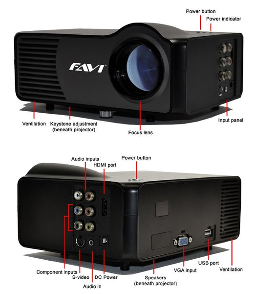 FAVI Entertainment製のRio LED Projector」 【公式通販】