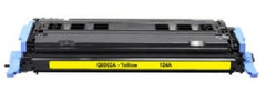 Compatible with HP 124A (Q6002A) Yellow Compatible Premium Tone Toner Cartridge - 2.0K