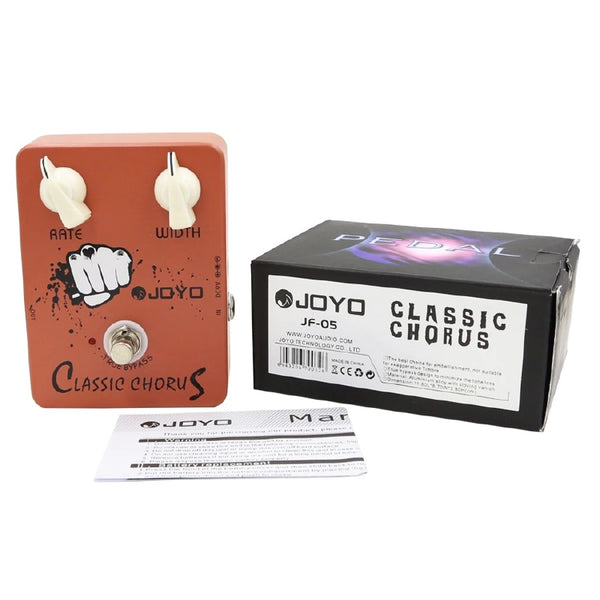 joyo chorus pedal JOYO JF-05 Professional Classic Chorus Electric Guitar Effect Pedal