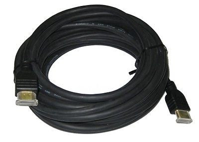 50 ft. TW High-Quality HDMI Male to Male Cable - v1.4 -Ethernet, HD, 3D Ready and CL2 Rated - Black, Video Cables & Interconnects, TygerWire - TiGuyCo Plus
