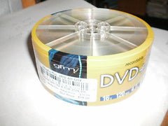 gfm Recordable DVD+R - 16x, 4.7GB, 120min. - 25pk