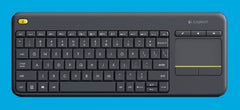 Logitech Wireless Touch Keyboard K400 Plus - HTPC keyboard for PC connected TVs