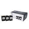 Compatible with HP 65XL Black - 3x Refills + 1x Prinhead - PREMIUM ink Compatible Ink Cartridges Pack