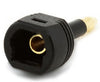 Toslink Female to Toslink Mini Male Adapter - Black
