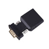 !     A     !    VGA Male to HDMI Female Video and Audio Converter - 1080P - Stereo Audio - USB Powered - Black, Converter, TGCP - TiGuyCo Plus