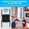 1200Mbps WiFi Repeater, WiFi Extenders Signal Booster, 2.4G/5G Dual Band