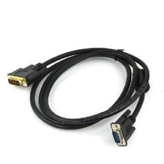 Câble analogique DVI 24+5 mâle vers VGA mâle de 6 pieds 