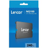 240 GB Lexar NQ100 Solid State Drive - 2.5" - SATA III - 6Gb/s - SSD -  LNQ100X240G-RNNNG