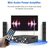 900W HiFi Digital Amplifier - Channel 2.0 - Bluetooth 5.0 Surround Sound Amplifier, Maximum Power 90Wx2 Speaker Amplifier for Home - AK55
