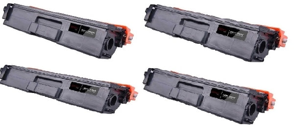 Compatible with Brother TN436 Black / Cyan / Magenta / Yellow PREMIUM tone Compatible Combo Toner Cartridges - 6.5K Super High Yield - 4-Cartridges