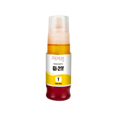 Compatible with Canon GI-21 (4539C001) Yellow Pigment Compatible Premium Ink - 70ml Bottle