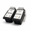 Compatible with Canon PG275XL Black / CL276XL Color ECOink Remanufactured Value Pack Ink Cartridges - 2 Cartridges