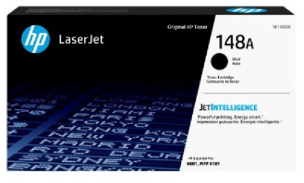 HP 148A Black Original LaserJet Toner Cartridge - W1480A