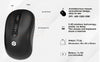 IntekView Bilingual Canadian Keyboard and Mouse Wireless - Black - KM100WL