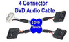 Câble audio interne double - Lecteur CD/DVD vers carte son PC et/ou SB16/64