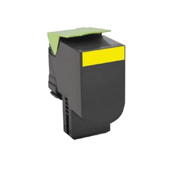 Compatible with Lexmark C231HY0 Yellow Ecotone Remanufactured Toner Cartridge - High Yield - 2.3K