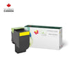 Compatible with Lexmark C231HY0 Yellow Ecotone Remanufactured Toner Cartridge - High Yield - 2.3K