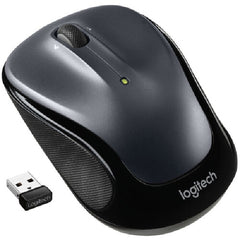 Logitech M325s Wireless Mouse - 2 Buttons 1 Speed Wheel - USB RF Wireless Optical - 1000 dpi - Graphite