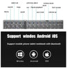 Portable Mini Folding Bluetooth Keyboard - Wireless Keyborad with Numeric Keypad for iOS, Android and Windows Systems - Black