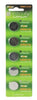 Techly 3V Lithium CR2016 Button Batteries - 5 Pack