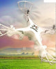 Xtreme FLYER Aerial Quad Copter - 100M Flying Range - White